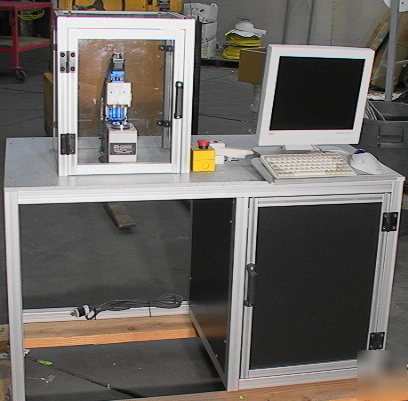 Vn small desk-top automated robotic work cell enclosure