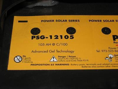 12V 105AH sealed agm gel battery for solar and ups