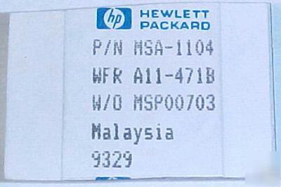 6 pcs MSA1104 transistor. hewlett packard