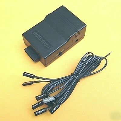 8 outlets 12V dc el inverter for glow wire / cool neon