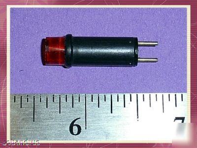 Dialco (28 volt) red led bi-pin cartridge lamp