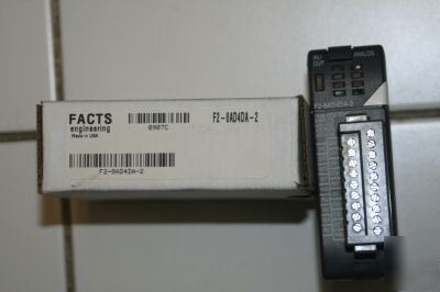 Direct logic plc rack, power supply, analog card
