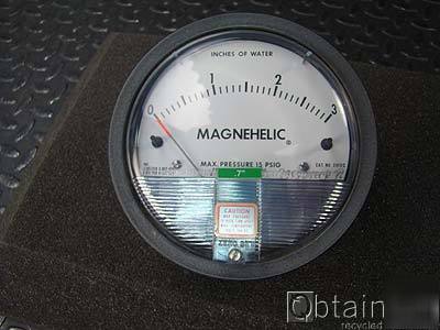 Dwyer instruments magnehelic water pressure gauge,2003C
