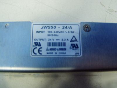 Nemic lambda power supply m/n: JWS50-24/a JWS5024A