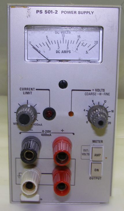 Tektronix ps 501-2 power supply plug-in