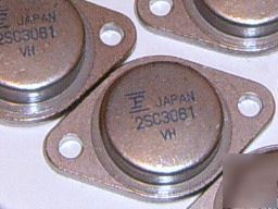 2X 2SC3061 npn high speed power transistor fujitsu