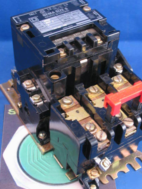 8536-sbo-2 square d motor starter 120V coil size 0