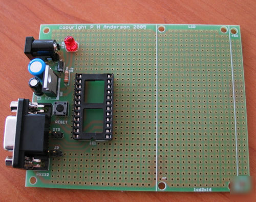 Basic stamp or BX24 protoboard (assembled)