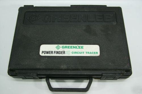 Greenlee power finder 2007 circuit tracer very nice