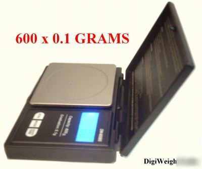 Lab weigh test equipment - digital 600 x 0.1 gram scale