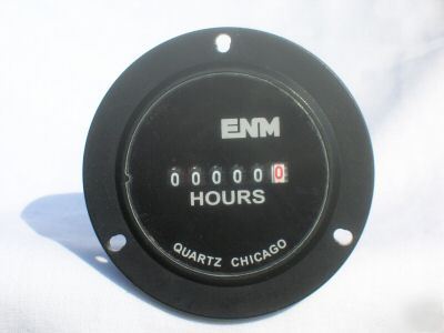 New enm 3-hole quartz dc hour meter T40B45