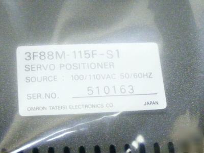 New omron sysmac 3F88M-115 servo positiner module 