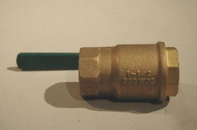 New watts threaded bronze ball valve B6000 