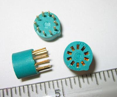 Transistor socket cinch unique collectible vintage gold