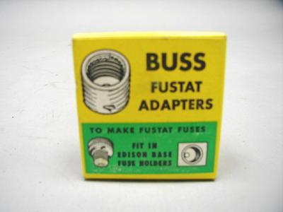 Buss bussman fustat adapters SA30 box of 4 adaptors 