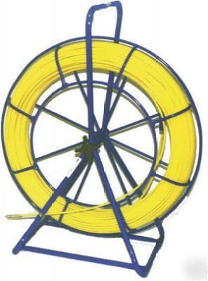 Electrical duct rodder fiberglass fish tape 1/4