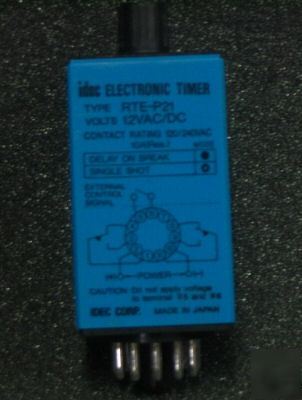 New idec electronic timers rte P22 in box