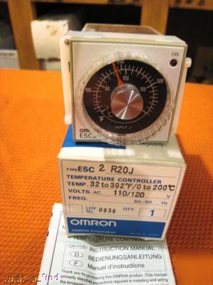 New omron E5C2-R20J-f temperature controller 32-392Ã‚Â°f