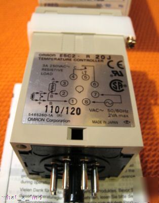 New omron E5C2-R20J-f temperature controller 32-392Ã‚Â°f