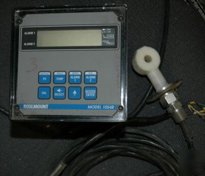 Rosemount analytical conductivity meter with sensor