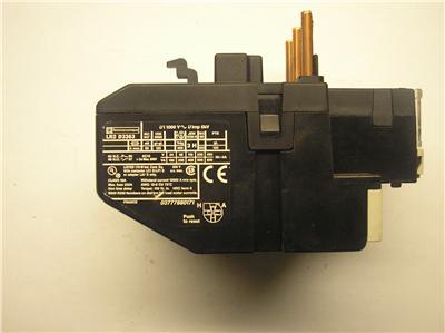 Telemecanique LR2 D33 contactor overload 63-80AMP