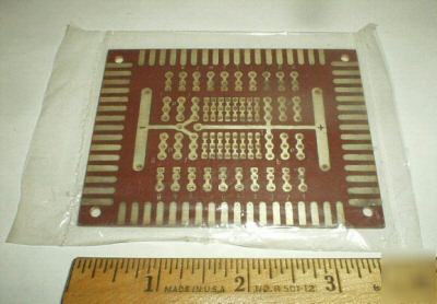 (10) phenolic prototype circuit boards vintage nos