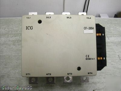 3 phase contactor 4 pole 140KW(285A) @ 415V, 220V coil