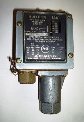 Allen bradley pressure switch 836T-T352J or 836TT352J