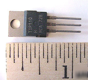 Darlington transistors ~ TIP110 ~ rca 60V 2A (10)