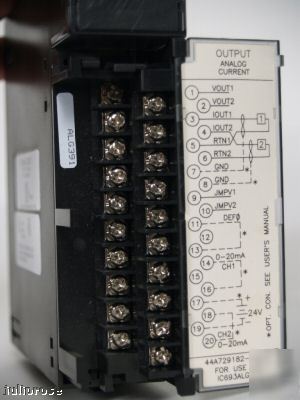 Ge fanuc IC693ALG390D analog voltage output 2PT