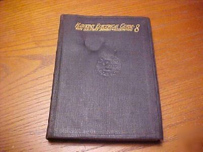 Hawkins electrical guide #8 1917 book