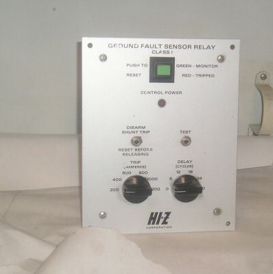 Hi z ground fault sensor relay 1ZT WHF420 