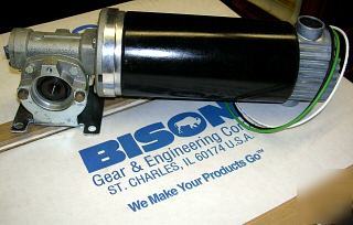 New bison right angle gear motor dc great torque