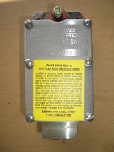 New lot 2 namco controls snap-lock limit switch brand 