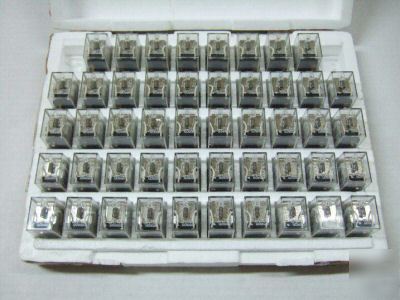 New lot of 48 omron MY2-us-sv 12VDC relay relays 