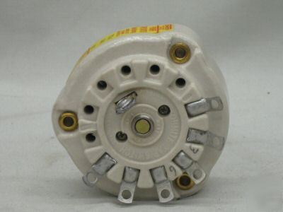 Ohmite rotary tap switch 312-6 28F1992