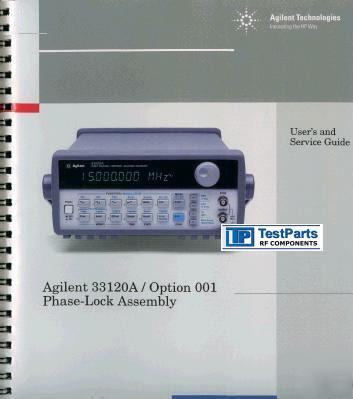 05-01084 hp 33120A function generator opt 001 manual