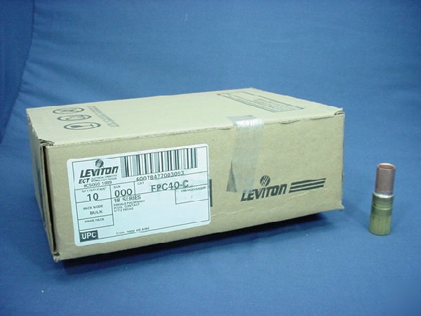 10 leviton 18 series cam plug contact 315A 600V FPC40-c