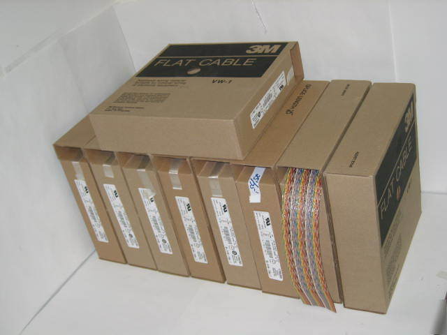 3M 50 conductor 28AWG flat ribbon cable 1700/50 QTY900'
