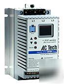 Ac tech sensorless vector drive inverter 1.5 hp vfd