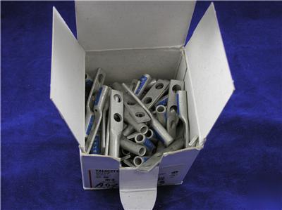 Burndy #6 blue compression lugs YAL6C2T14, box of 50