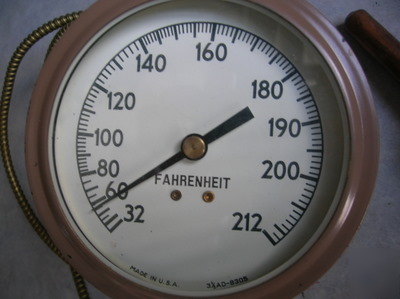 Chlorine gas temperature gauge range 32 - 212 nos