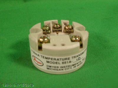 Dwyer 4-20MA temperature transmitter 651A