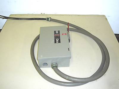 Ge TG4322 safety switch disconnect 240 vac 60 amp .