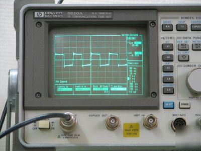 Hp agilent 8920A service monitor test set analyzer