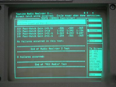 Hp agilent 8920A service monitor test set analyzer