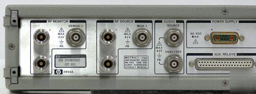 Hp agilent 8954A/H03 transceivr intrface 10 to 1500 mhz