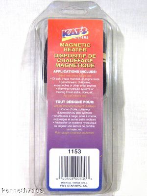 Kat's 200 w magnetic heater magnet heaters kats 1153 fs