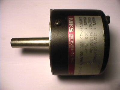 Mks 122A baratron gauge pressure transducer 1 torr