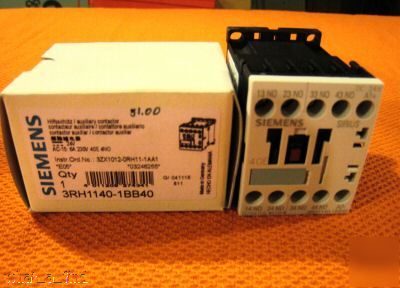 New siemens contactor 3RH1140-1BB40 3RH11401BB40 